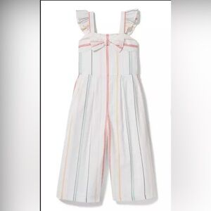 Janie and Jack Pastel Striped Jumpsuit
